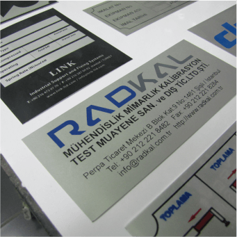 metal etiket örnek 1